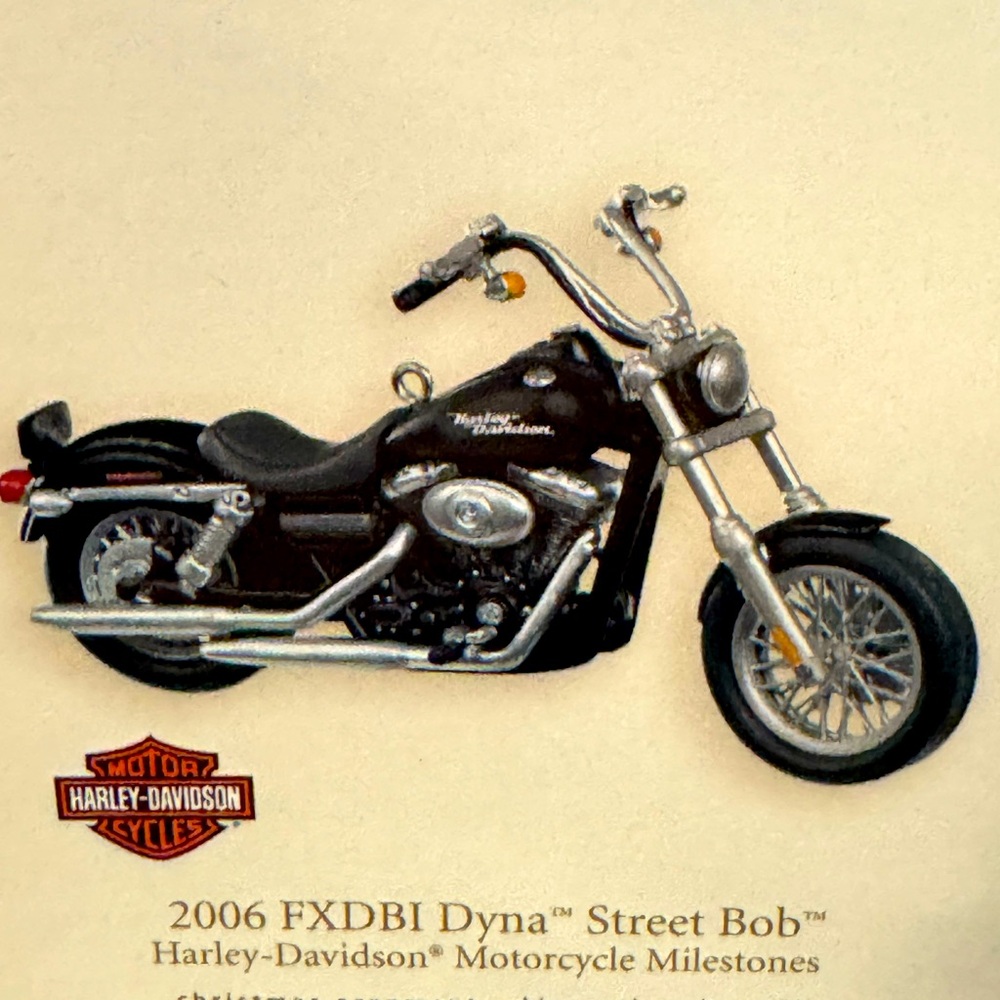 Hallmark 2006 FXDBI Dyna Street Bob Harley Davidson
